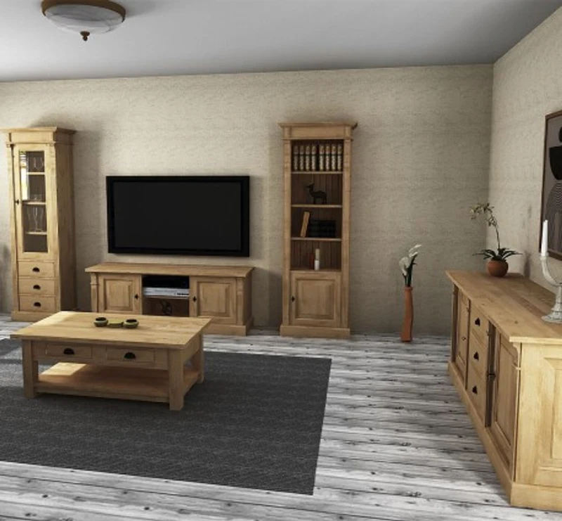 Casa Padrino Möbel Set im Landhausstil, 160 x 60 x 46 cm
