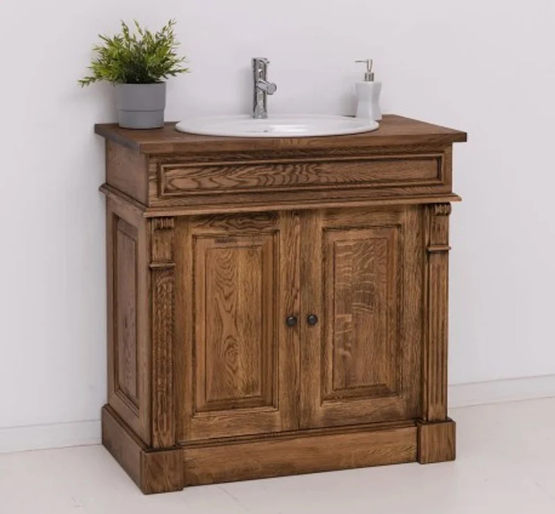 Casa Padrino Waschtisch im Landhausstil, 90 x 51 x 91 cm
