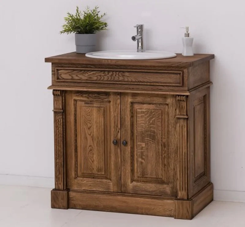 Casa Padrino Waschtisch im Landhausstil, 90 x 51 x 91 cm