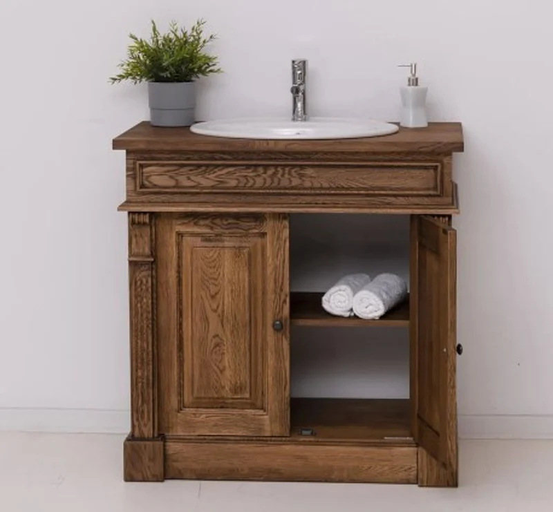 Casa Padrino Waschtisch im Landhausstil, 90 x 51 x 91 cm