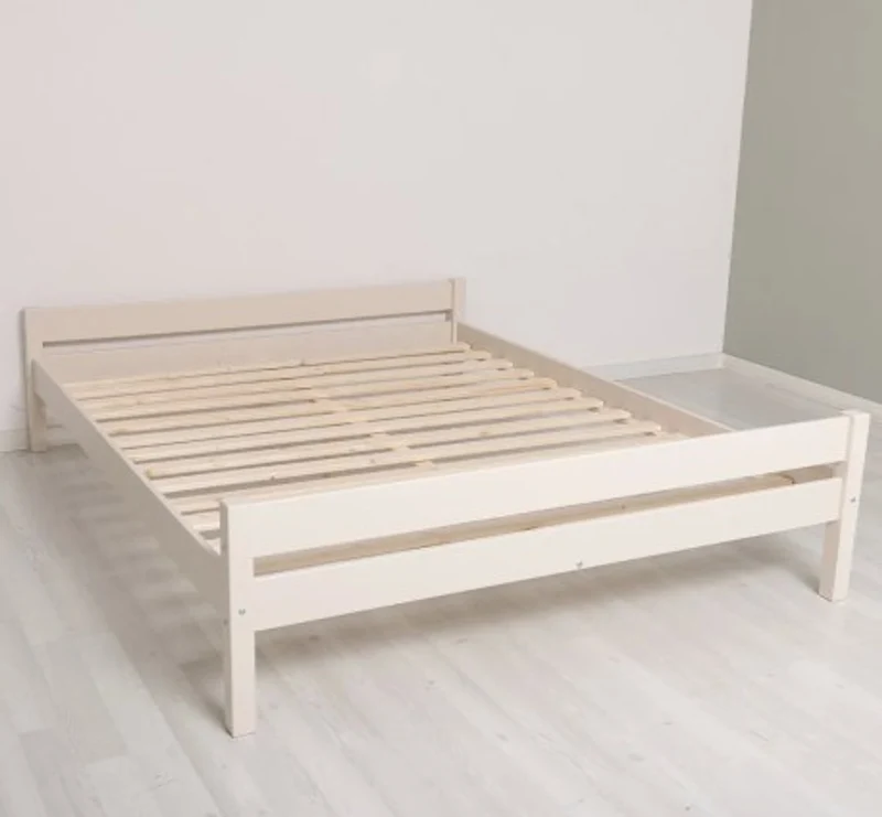Casa Padrino Bett im Landhausstil, 200 x 160 x 50 cm