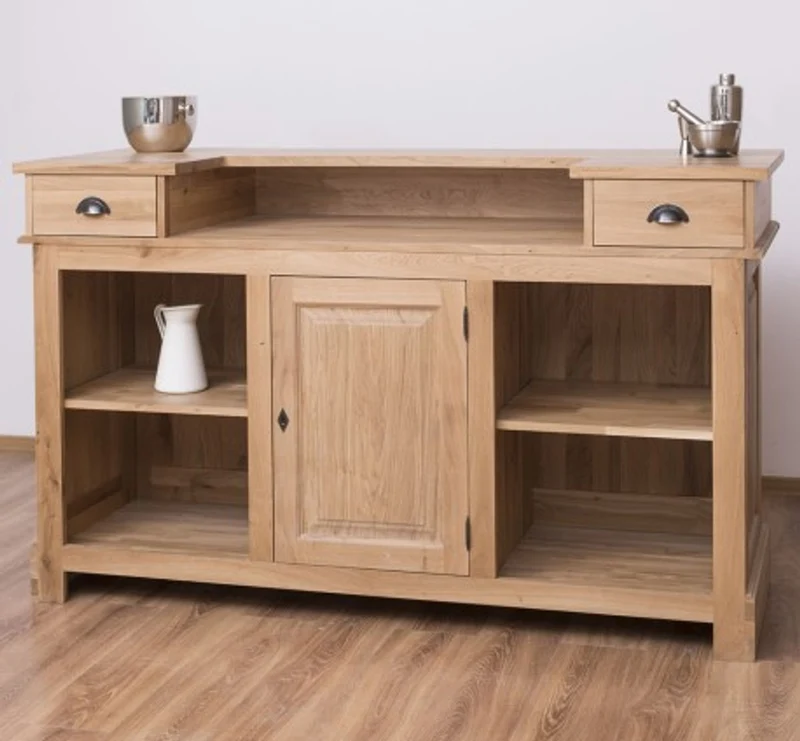 Casa Padrino Theke im Landhausstil, 180 x 65 x 107 cm