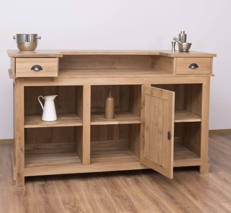 Casa Padrino Theke im Landhausstil, 180 x 65 x 107 cm
