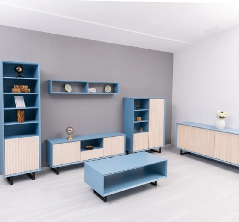Casa Padrino Kommode im Landhausstil mit 4 Türen, 214 x 50 x 78 cm