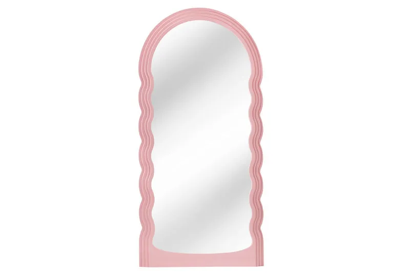 Extravaganter Rundbogen Design Spiegel 160x80cm FORMOSA rosa