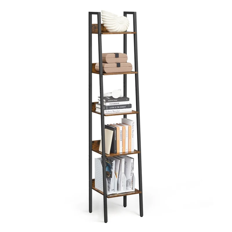 Estantería de Escalera con Estantes Oficina Sala de Estar Dormitorio