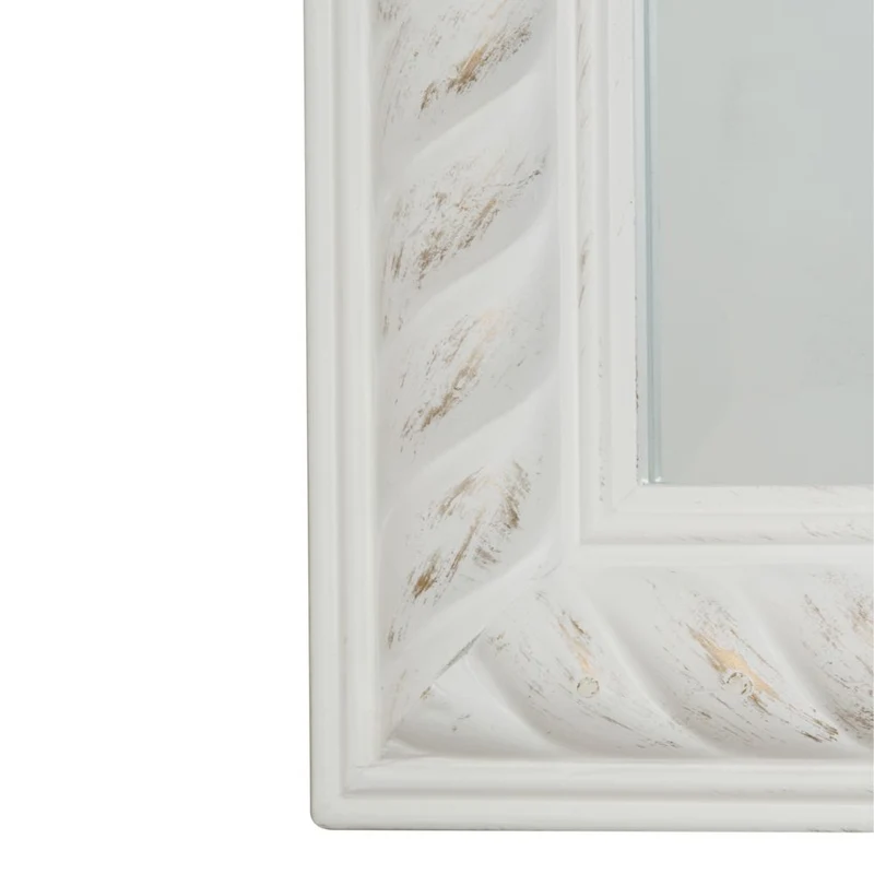 Traumhafter Spiegel MIRA 162x72cm antik-weiss Facette