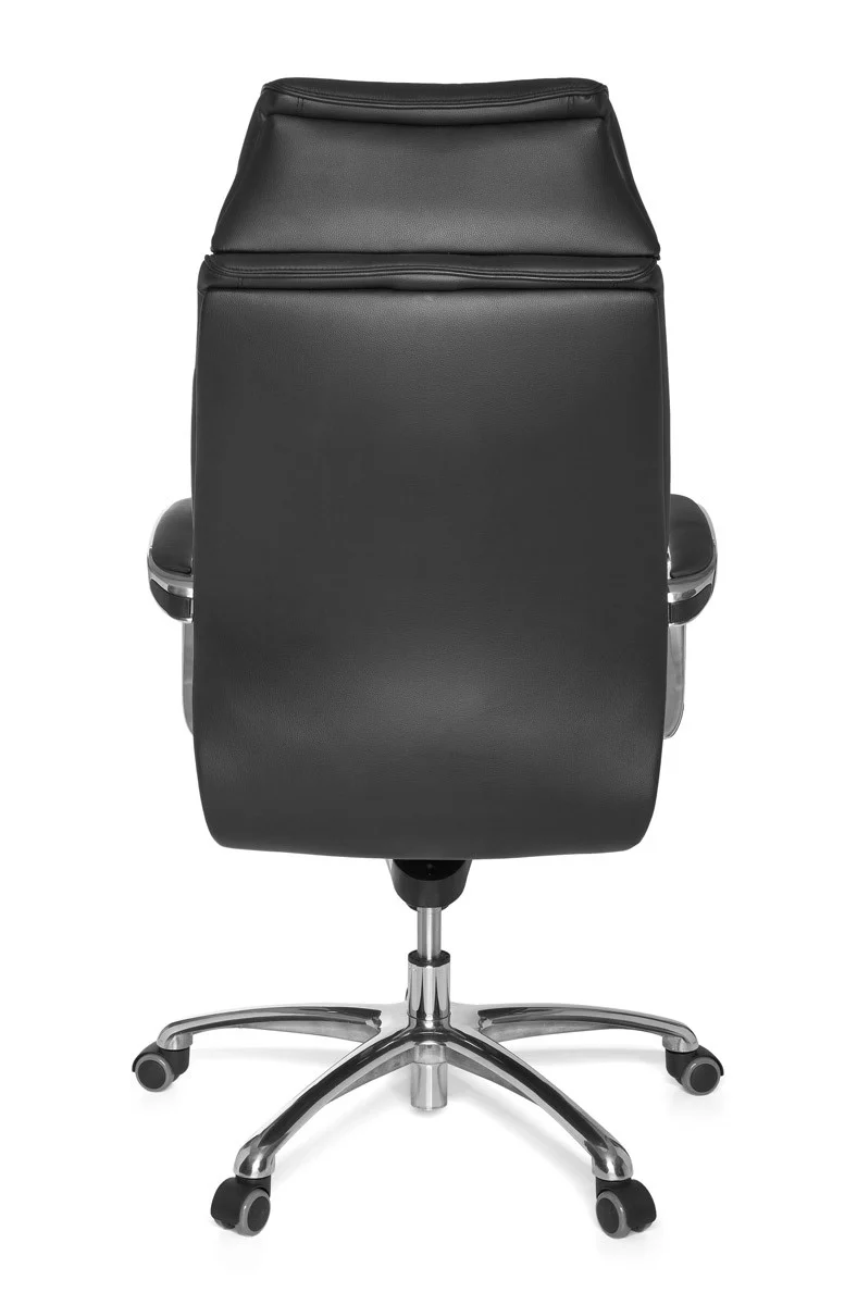 Chefsessel Echtleder mit Multiblockmechanik und Lendenstütze Belastbar bis 120 kg