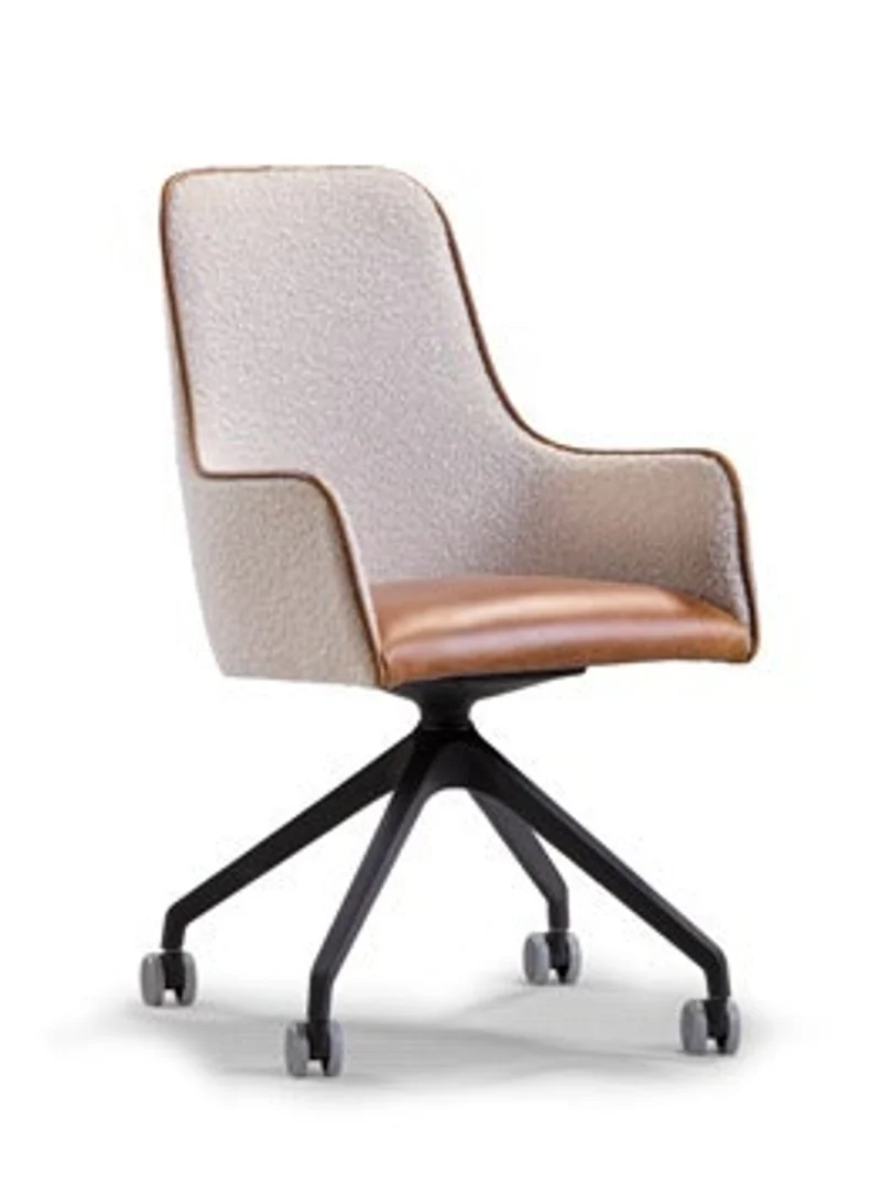 Casa Padrino Luxus Chesterfield Stuhl Ohio Pin 54 x 60 x H. 93 cm - Eleganter Esszimmer Stuhl mit Echtleder - Chesterfield Esszimmer Möbel