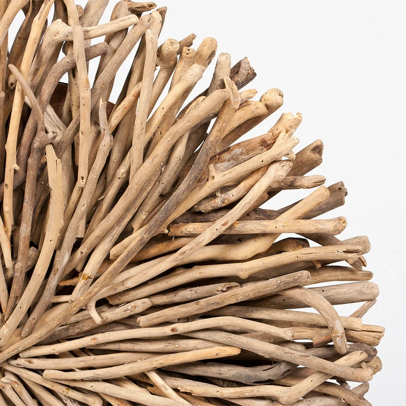 Wand-Deko-Objekt BULAT Natural Ø ca. 50cm Treibholz