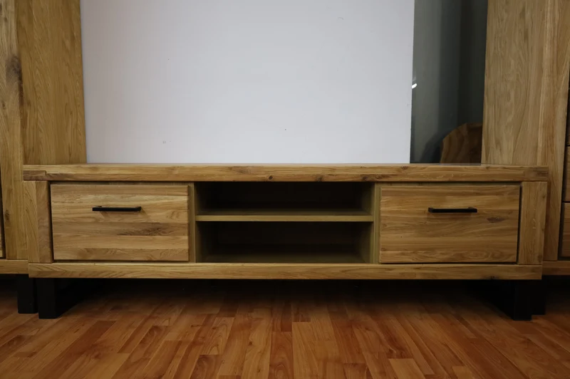 Couchtisch + Massiv Holz Eiche + zusätzliche Ablage