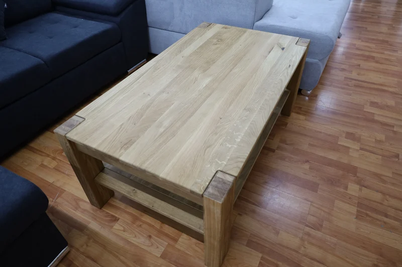 Highboard + Soft-Close + Front Massiv Holz Eiche + großer Stauraum