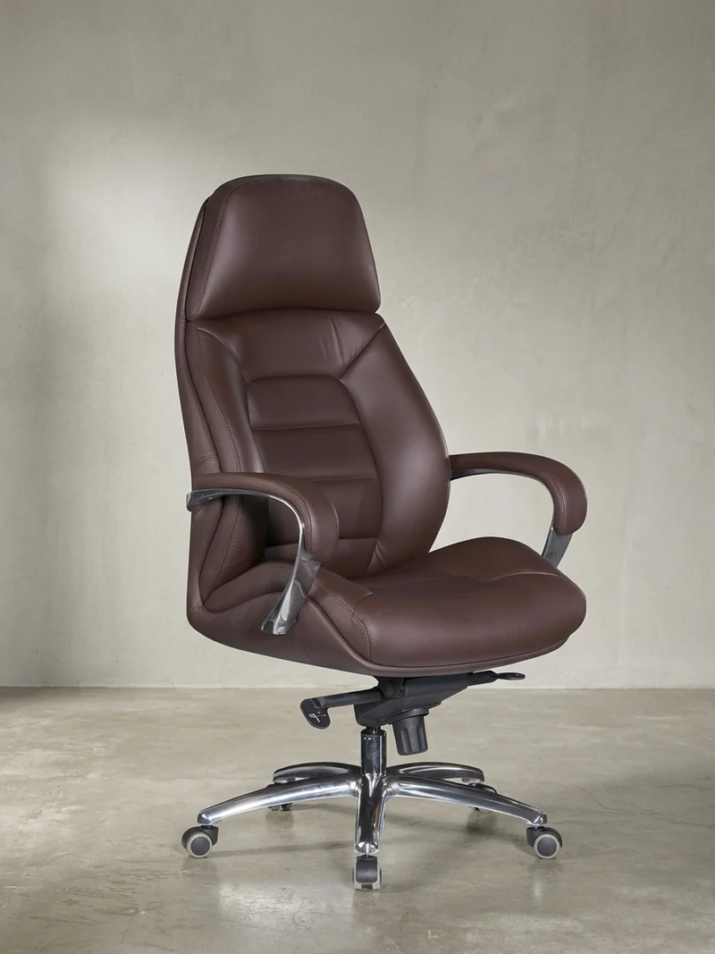 Chefsessel Leder mit Multiblockwippmechanik bis 120 kg