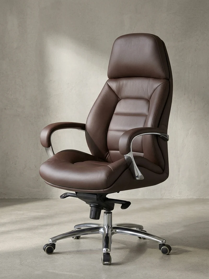 Chefsessel Leder mit Multiblockwippmechanik bis 120 kg