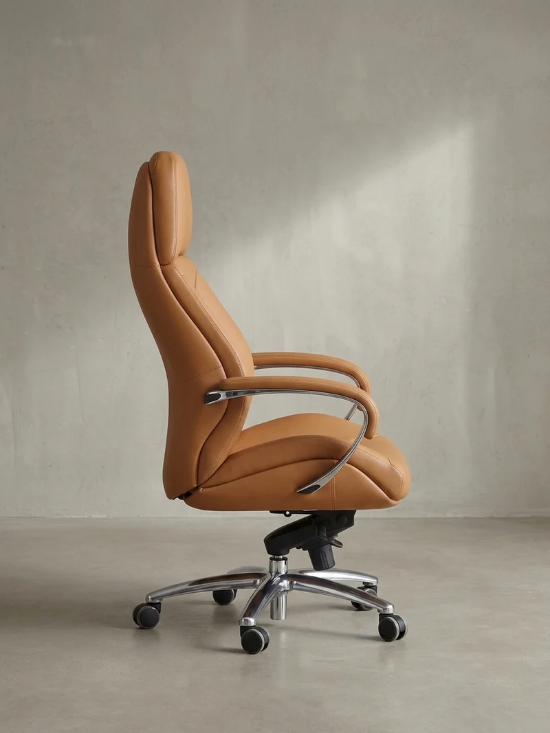 Chefsessel Leder mit Multiblockwippmechanik bis 120 kg