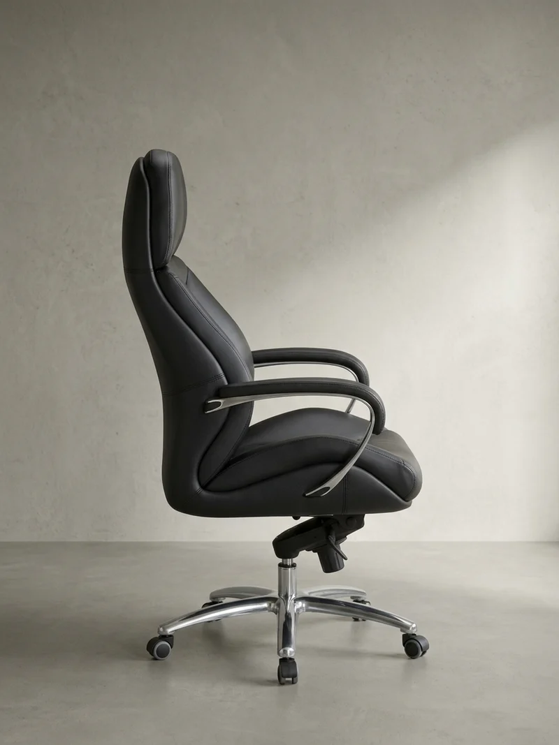 Chefsessel Leder mit Multiblockwippmechanik bis 120 kg