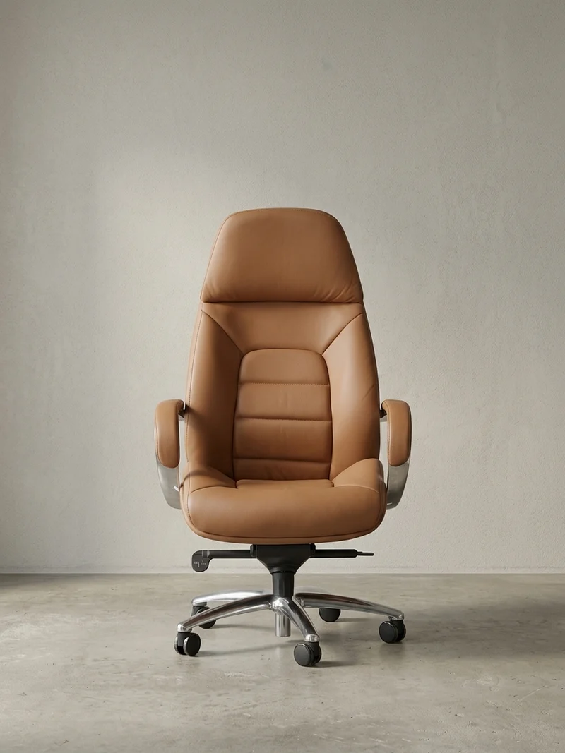 Chefsessel Leder mit Multiblockwippmechanik bis 120 kg
