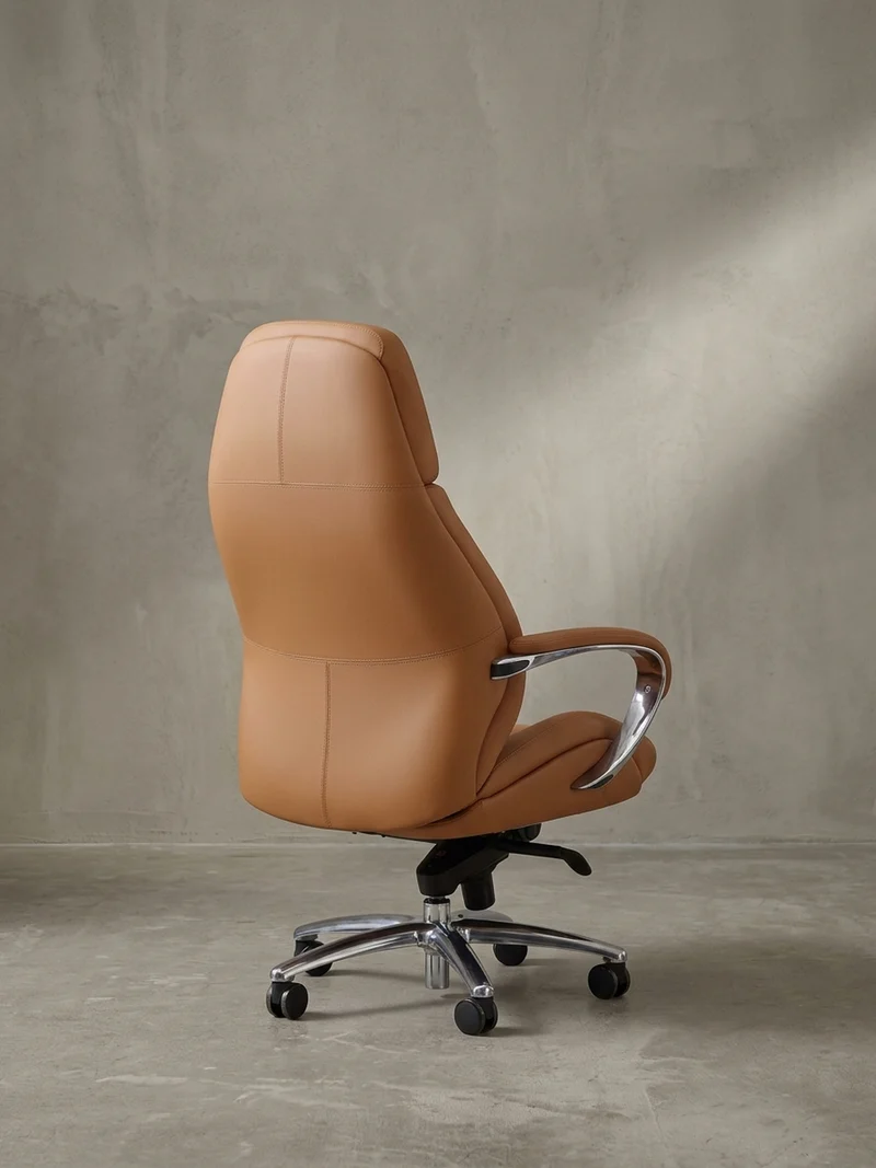 Chefsessel Leder mit Multiblockwippmechanik bis 120 kg