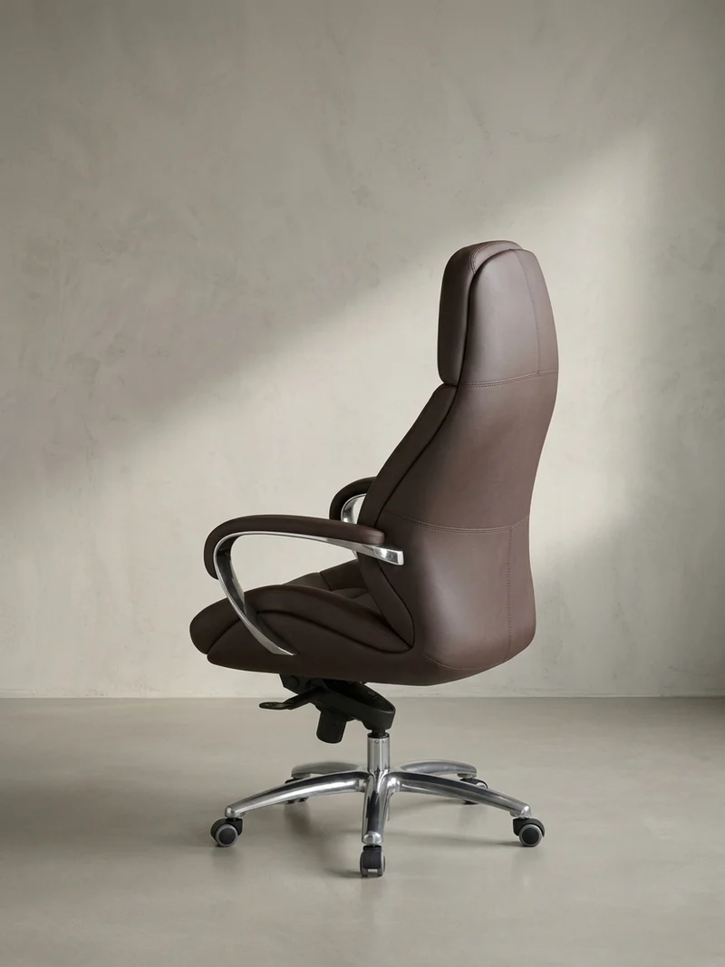 Chefsessel Leder mit Multiblockwippmechanik bis 120 kg