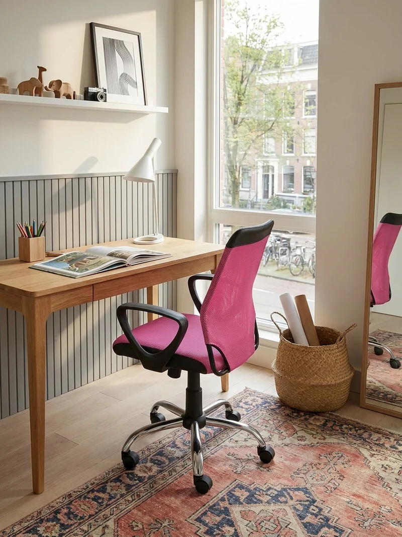 Jugenddrehstuhl Nylon Ergonomisch Höhenverstellbar