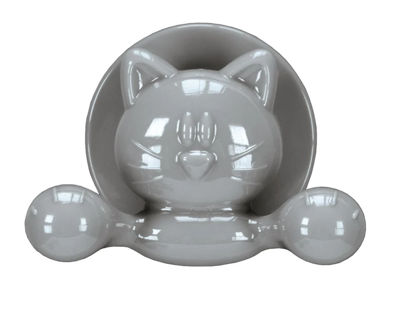 Handtuchhaken JOLLY HOOKS CAT Platinfarben
