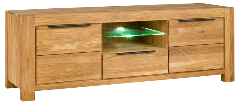 Couchtisch Highboard Vitine -> Massivholz Eiche