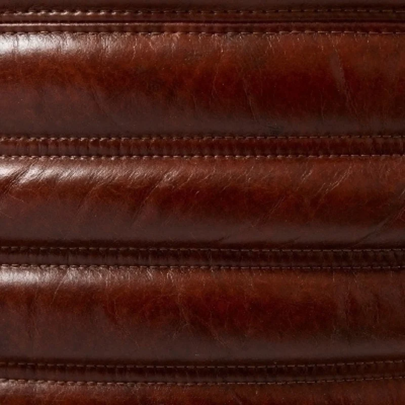 Premium Dreh-Ledersessel VEGAS vintage-cigar Rindsleder