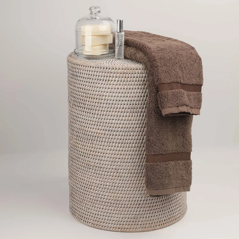 Rattan Hocker Basket STOOL