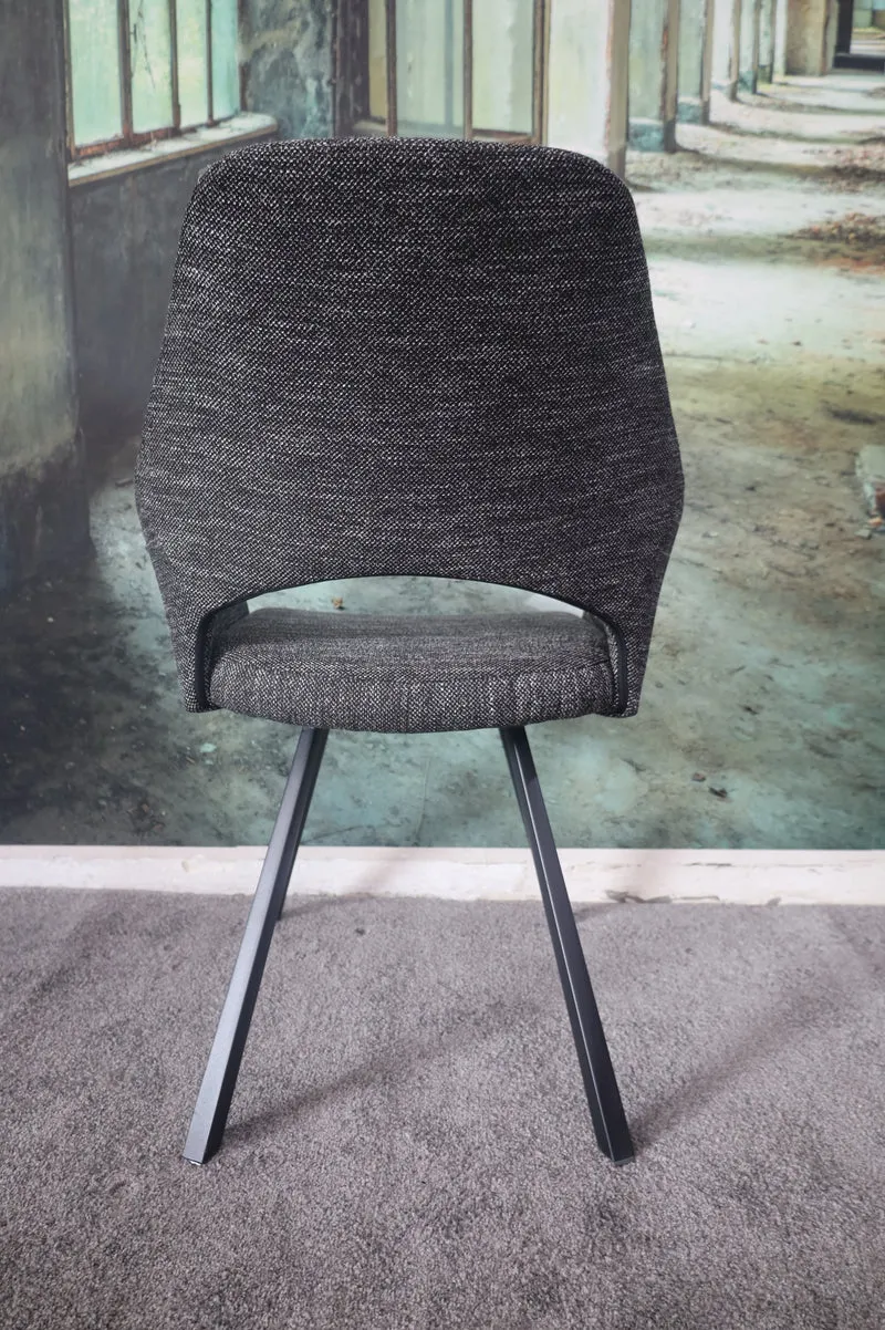Stuhl Esszimmerstuhl Armlehnestul+2 Gestelle wählbar Silber/Schwarz