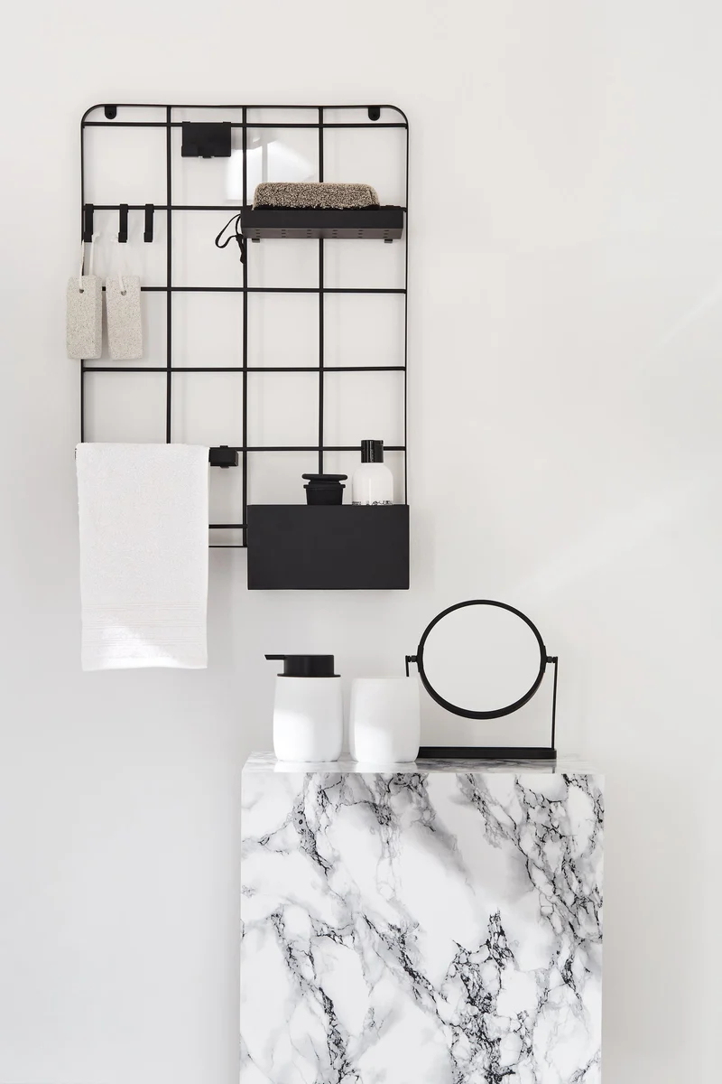 Kosmetikspiegel FRAMEWORK MIRROR Schwarz