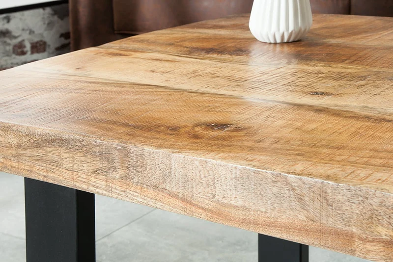 Massiver Couchtisch ARTE 100cm natural Mango-Holz