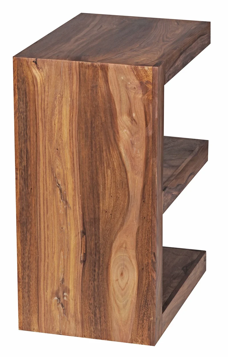 Beistelltisch Massivholz E-Konstruktion Cubeform Handgefertigt