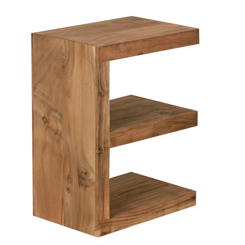 Beistelltisch Massivholz E-Konstruktion Cubeform Handgefertigt