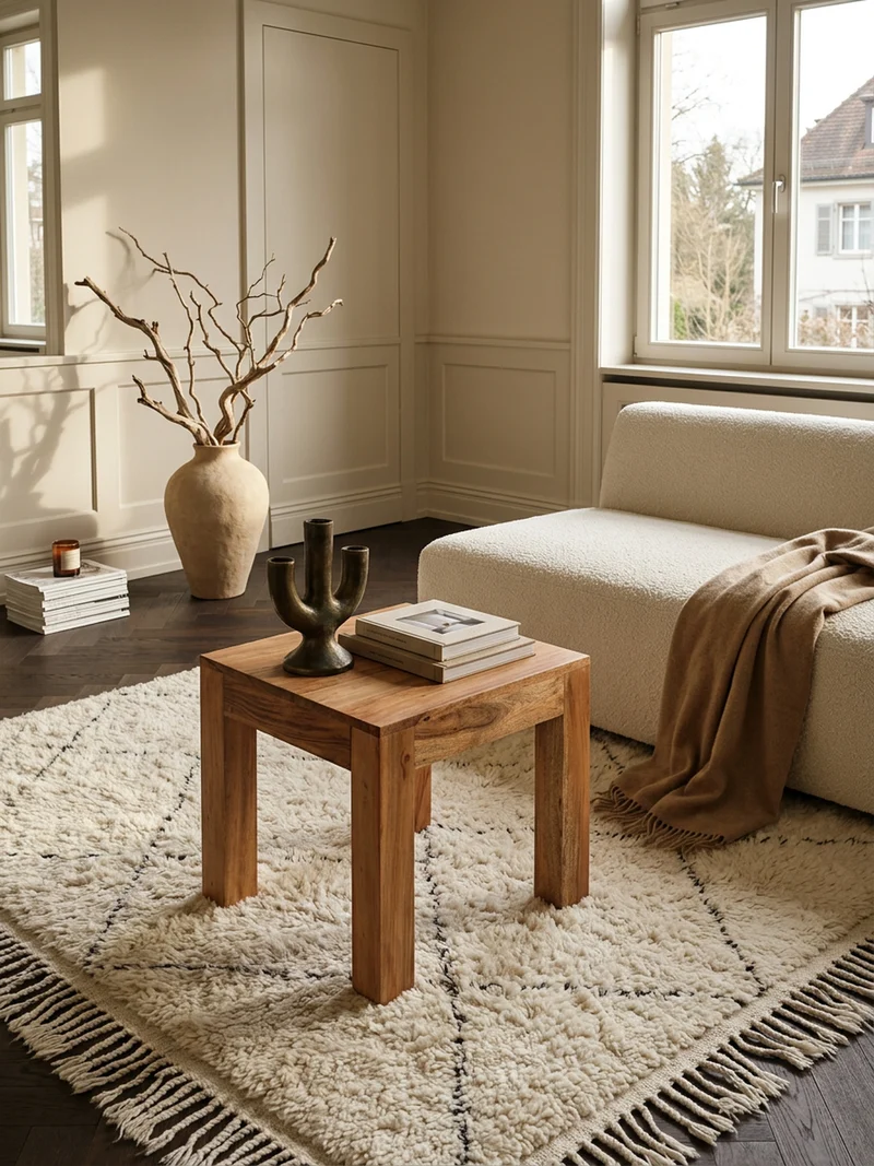 Couchtisch Massivholz Handgefertigt Edelholz Design