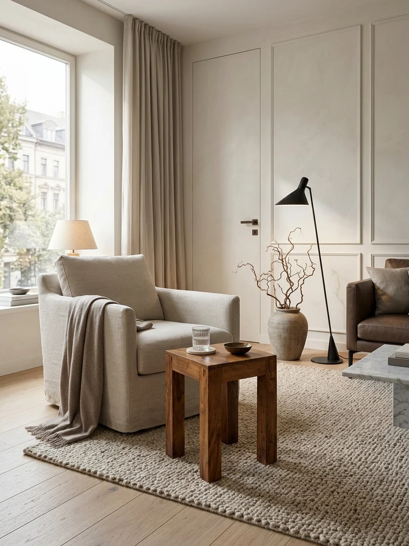 Couchtisch Massivholz Handgefertigt Edelholz Design