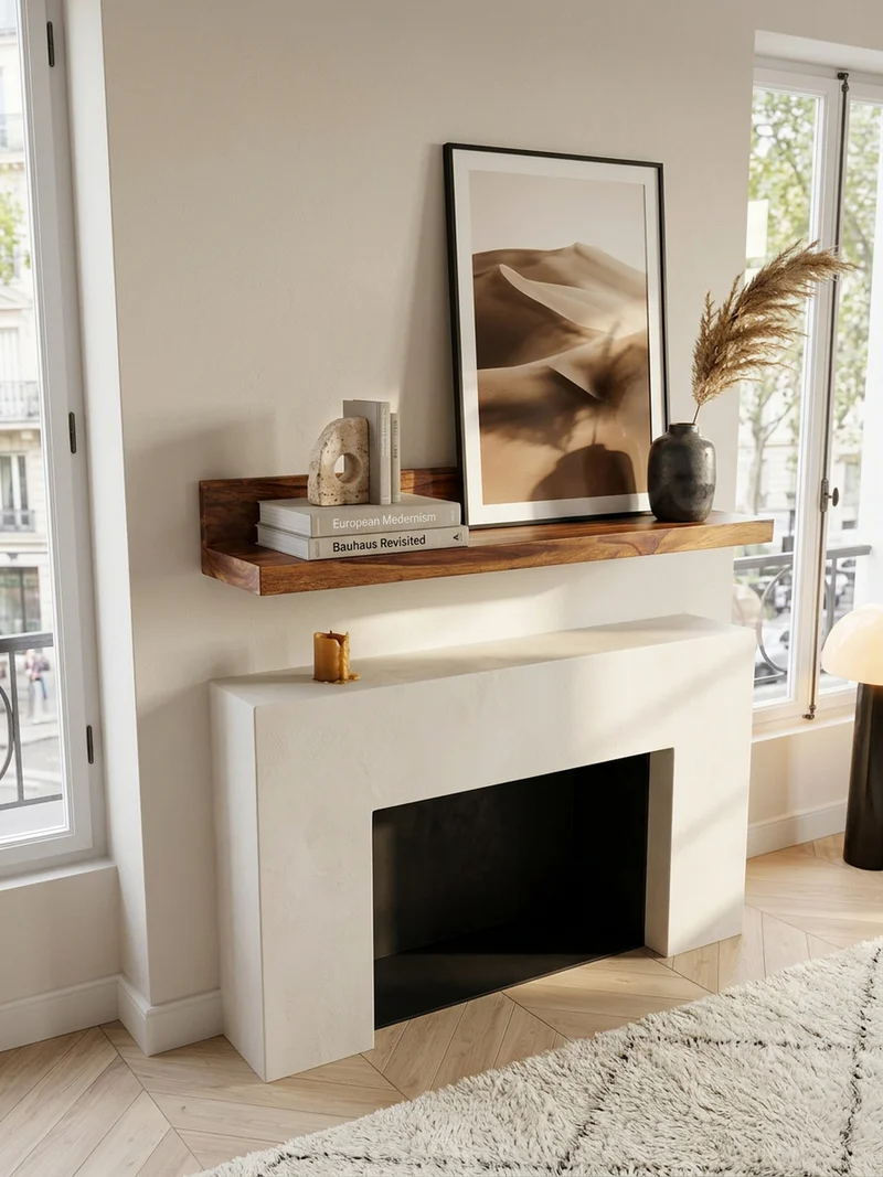 Wandregal Massivholz Flexibles Design Landhausstil