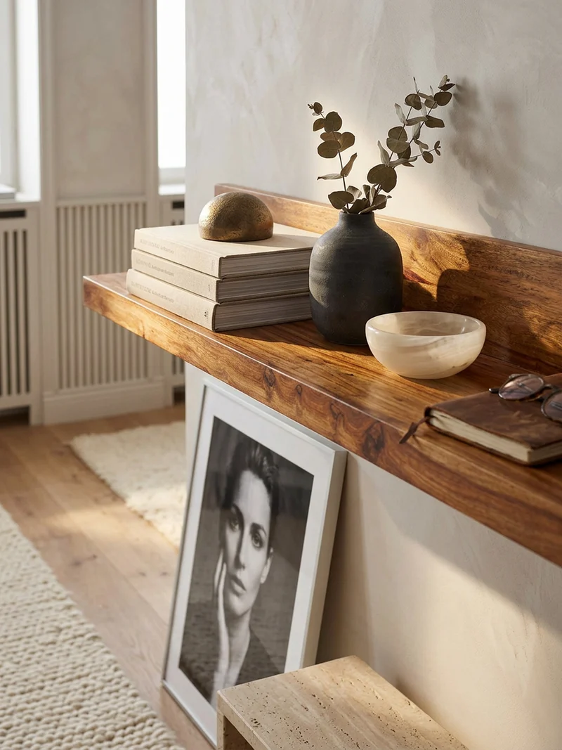 Wandregal Massivholz Flexibles Design Landhausstil