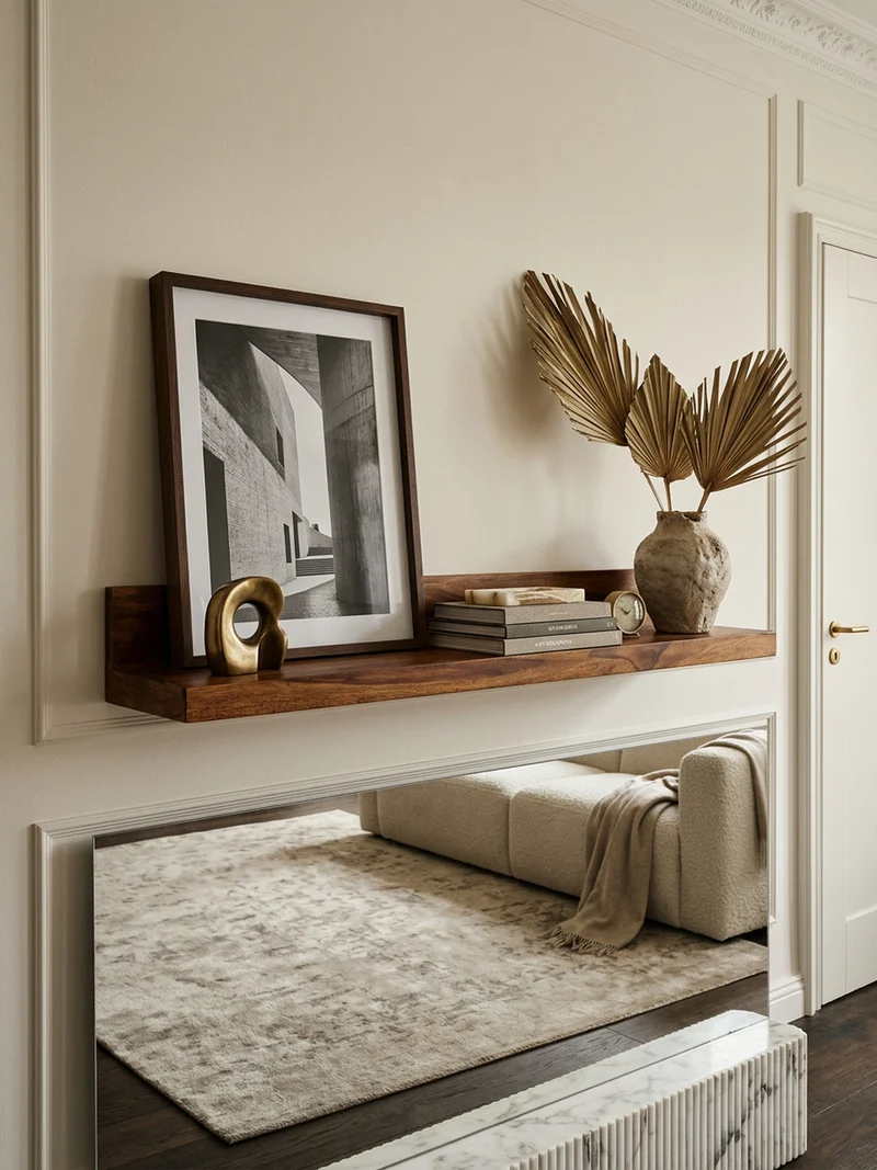 Wandregal Massivholz Flexibles Design Landhausstil