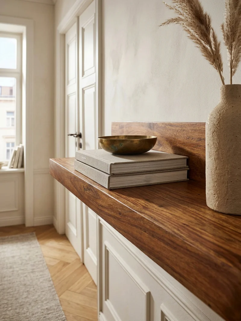 Wandregal Massivholz Flexibles Design Landhausstil