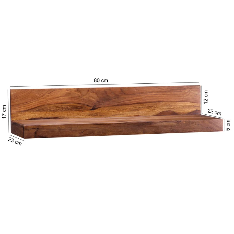 Wandregal Massivholz Flexibles Design Landhausstil