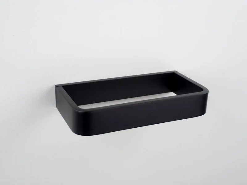 Handtuchring 17,5 cm DEEP - Schwarz matt
