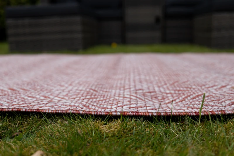 Teppich OUTDOOR CIATO Rechteckig Rostrot 150x245 cm