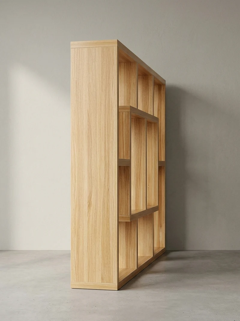 Wandregal MDF Melaminbeschichtet Modern