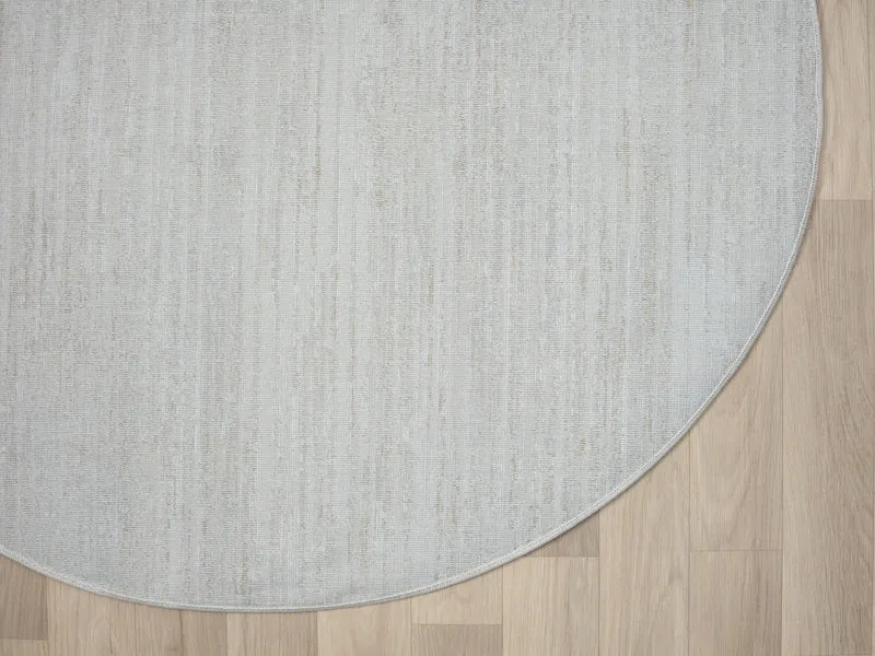 Teppich PASSIONE rund Creme-Multi 120 x 120 cm