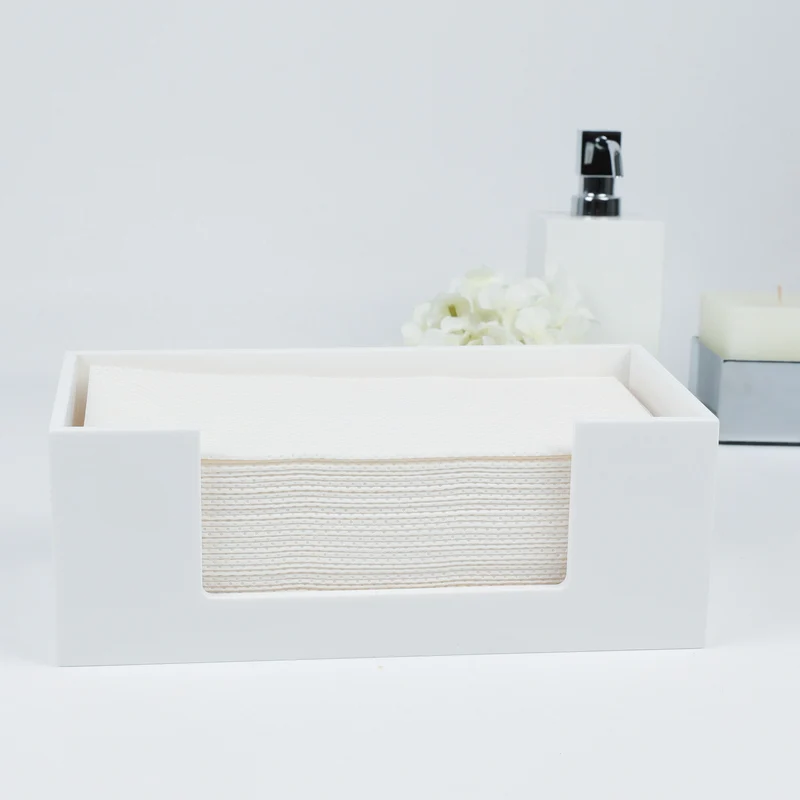 Papierhandtuchspender Corian® Weiß matt - Standmodell