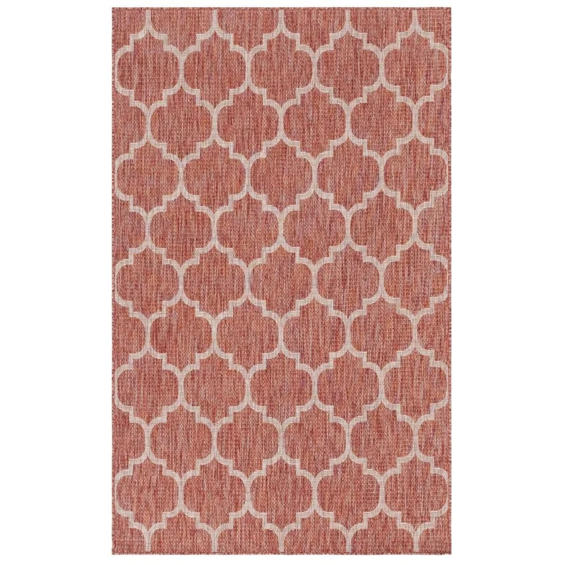 Teppich OUTDOOR CIATO Rechteckig Rostrot 150x245 cm