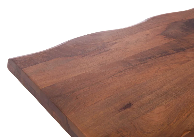 Esstisch Mango Massivholz + Dicke X Gestell 240x100cm