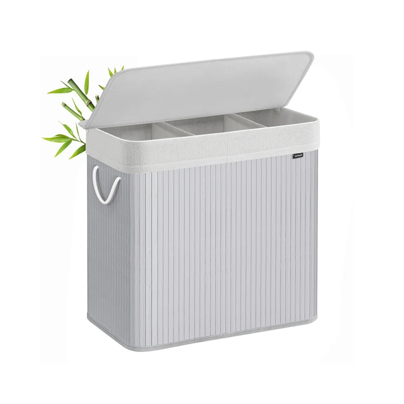 Cesto de Ropa Sucia de 150 L Natural