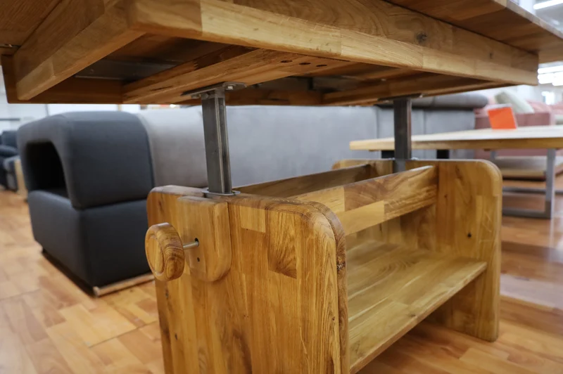 Couchtisch Tisch + Massivholz Eiche + ECHT HOLZ