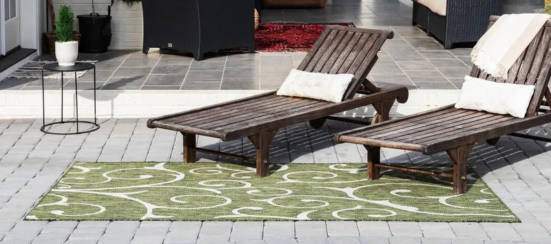 Teppich Outdoor Beauties Rechteckig Grün 150x245 cm